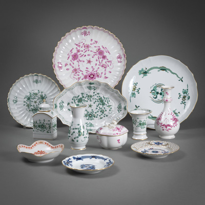 <b>Konvolut Teller, Schalen, Vasen und Döschen</b>