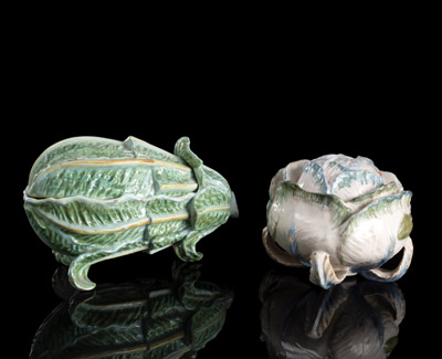 <b>Salatkopf- und Kohlkopf-Terrine</b>