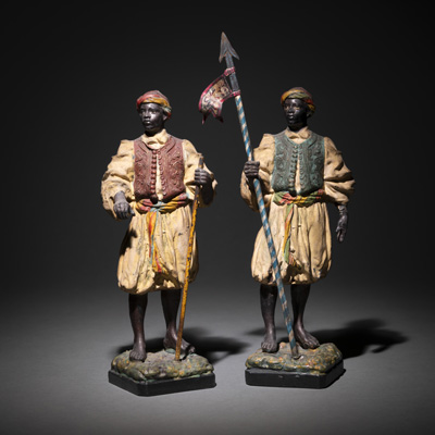 <b>Paar Mohren-Figuren</b> <b>Paar Mohren-Figuren</b>