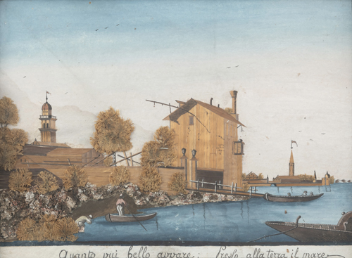 <b>Kollagenbildnis mit Seestück</b> <b>Kollagenbildnis mit Seestück</b>