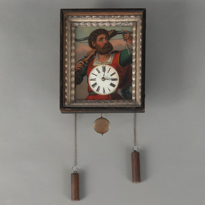 <b>Wanduhr mit Augenwender</b> <b>Wanduhr mit Augenwender</b>