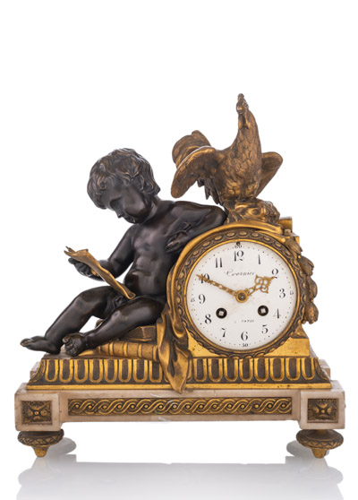 <b>Pendule im Louis XVI Stil</b> <b>Pendule im Louis XVI Stil</b>