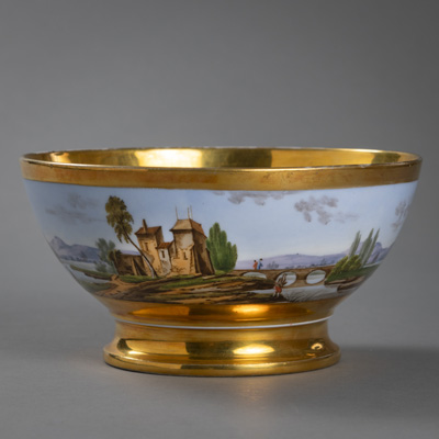 <b>Grosse Biedermeier-Gebäckkumme</b>