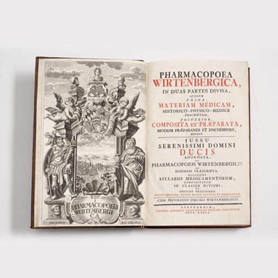 <b>Pharmacopoea Wirtenbergica, 1750</b>