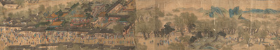 <b>Szenen während des Qingming-Festes</b> <b>Szenen während des Qingming-Festes</b>