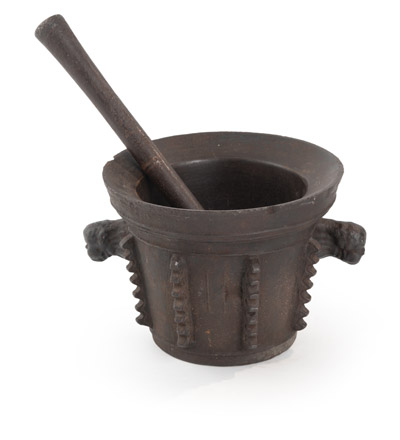 <b>Grosser gotischer Eisenmörser</b> <b>Grosser gotischer Eisenmörser</b>