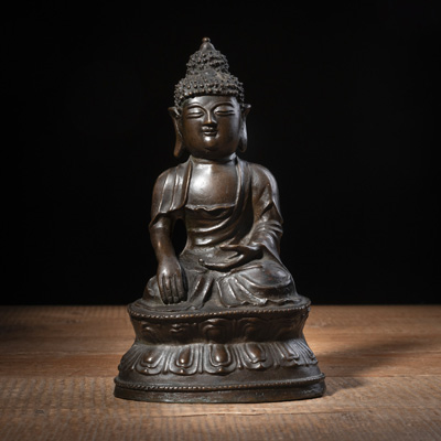 <b>Bronze des Buddha Shakyamuni</b>