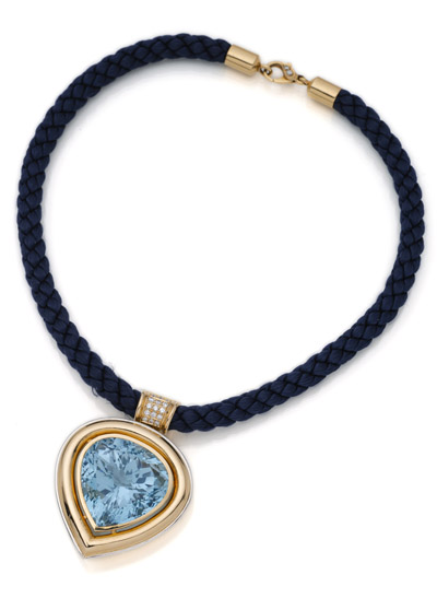 <b>Großer Topas Anhänger</b>