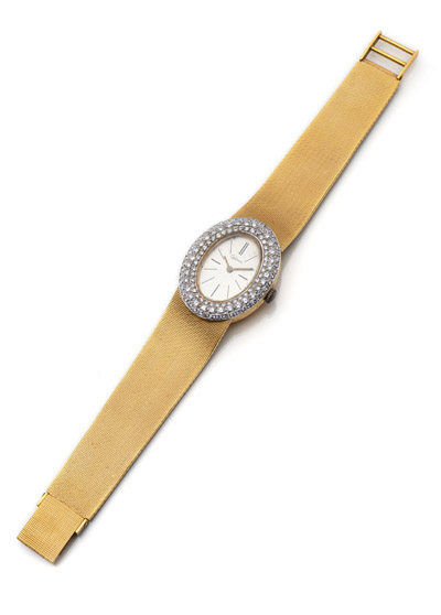 <b>Brillant Gelbgold Damenuhr</b> <b>Brillant Gelbgold Damenuhr</b>