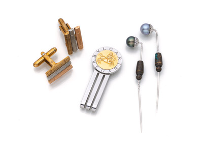 <b>Konvolut Herrenschmuck</b> <b>Konvolut Herrenschmuck</b>