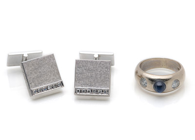 <b>Konvolut Herrenschmuck</b> <b>Konvolut Herrenschmuck</b>