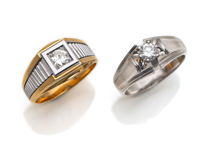 <b>GEHT ZURÜCK - WITHDRAWN Konvolut 2 Brillantringe</b> <b>GEHT ZURÜCK - WITHDRAWN Konvolut 2 Brillantringe</b>