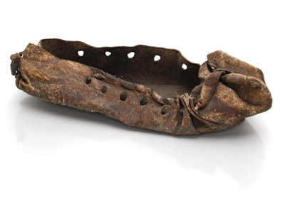 <b>Mittelalterlicher Schuh aus Leder</b>