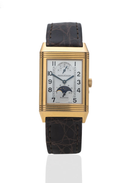 <b>Feine Jaeger-le-Coultre Armbanduhr Reverso Night & Day</b>