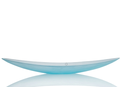 <b>A LARGE MURANO CANOA BATTUTOI GLASS BOWL</b>