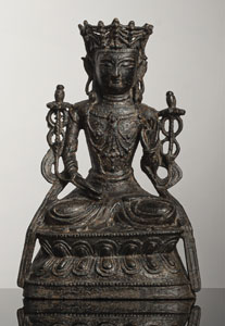 <b>Bronze eines Bodhisattwa</b>