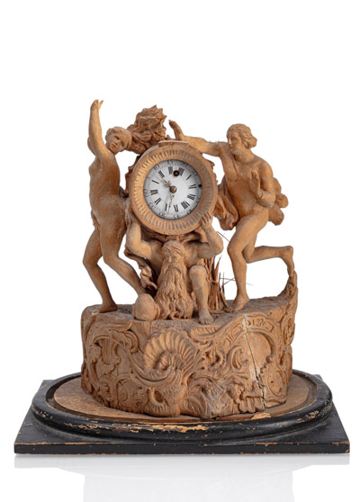 <b>Pocket Watch Stand with Apollo, Daphne and Chronos</b>