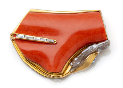 <b>Korallenbrosche/Anhänger</b> <b>Korallenbrosche/Anhänger</b>