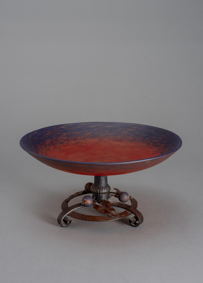 <b>Aufsatzschale aus Glas</b>