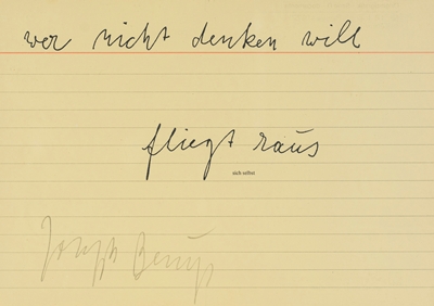 <b>Beuys, Joseph</b>