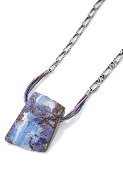 <b>Opal Matrix mit wandelbarer Kette</b> <b>Opal Matrix mit wandelbarer Kette</b>