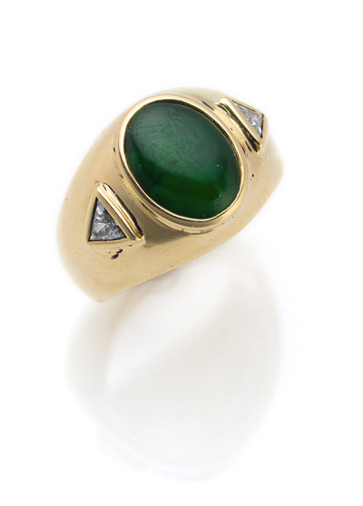 <b>Imperial - Jade Diamant Ring</b> <b>Imperial - Jade Diamant Ring</b>