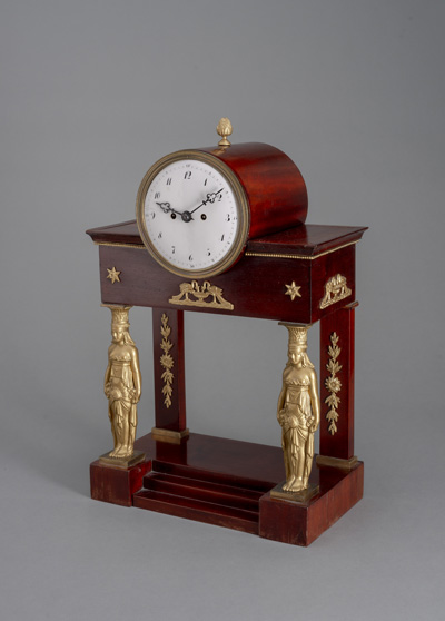 <b>Biedermeier-Säulenuhr</b> <b>Biedermeier-Säulenuhr</b>