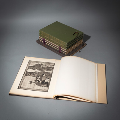 <b>Neun Bücher über japanische Kunst</b>