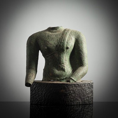 <b>Torso des Buddha aus Bronze</b>