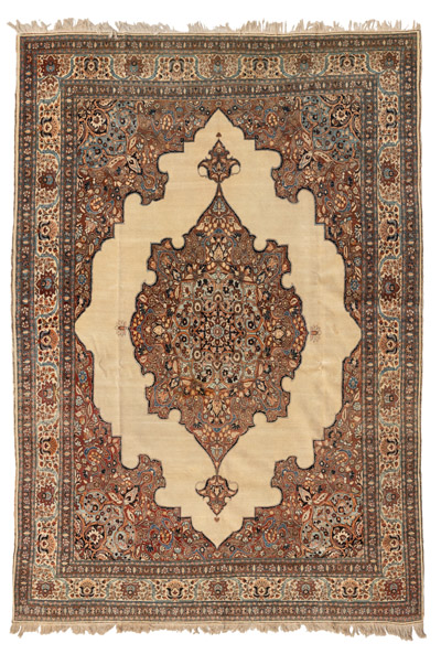 <b>An antique Tabriz carpet</b>