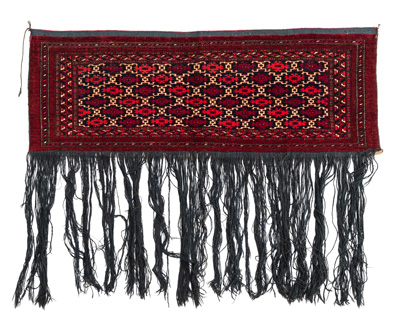 <b>A knotted Tekke Turkmen panel with “Ak-Su” pattern in Salor manner</b>