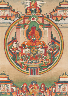 <b>Das „Westliche Paradies des Buddha Amitabha“ - Shukavati</b>