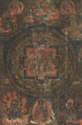 <b>Neunfaches Mandala des Tathagata Ashobhya</b>