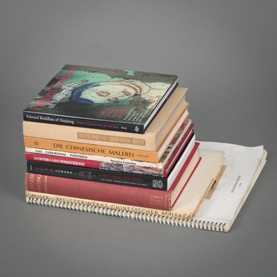 <b>Fachliteratur zu chinesischer Malerei und buddhistischer Kunst. Text in Englisch, Deutsch, Chinesisch</b>