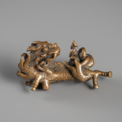 <b>Kleine Bronze eines Drachen</b>