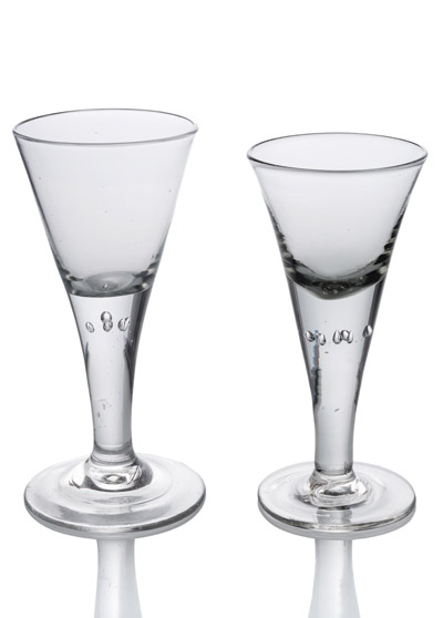 <b>Zwei Barock Trichterpokale</b> <b>Zwei Barock Trichterpokale</b>