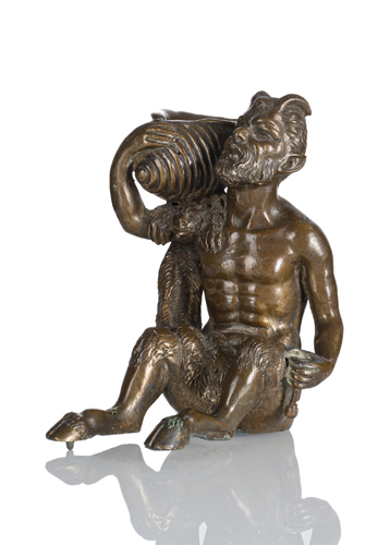 <b>Faun mit Muschel als Öllampe</b> <b>Faun mit Muschel als Öllampe</b>