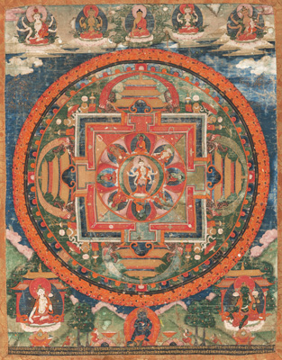 <b>Entfällt: Mandala des Amogapasha</b> <b>Entfällt: Mandala des Amogapasha</b>