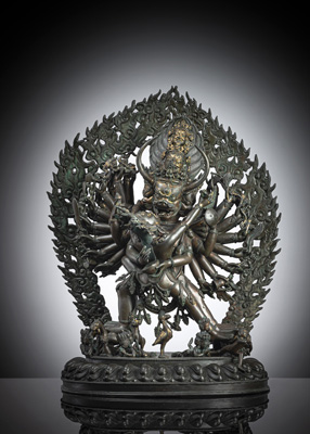 <b>Große Bronze des Vajrabhairava</b>