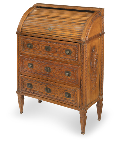 <b>Kleines Louis-XVI-Zylinder-Bureau</b> <b>Kleines Louis-XVI-Zylinder-Bureau</b>