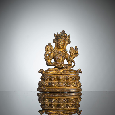 <b>Feuervergoldete Bronze des Ston.pa</b>