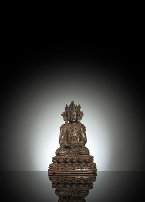 <b>Bronze eines Bodhisattva</b>
