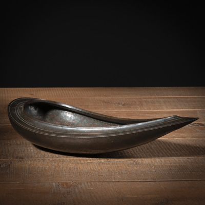 <b>Kupferner Yoni Lingam für Shiva-Anbetung</b>