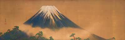 <b>Malerei mit Darstellung des Fuji</b>