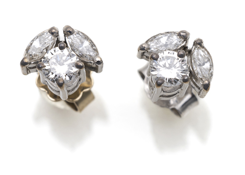 <b>Diamant Ohrstecker</b>