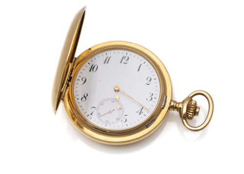 <b>Halbsavonette-Taschenuhr</b>