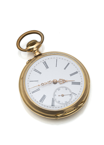 <b>Offene Taschenuhr</b>