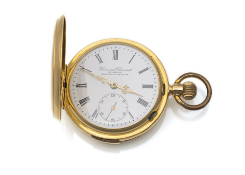<b>Savonette-Taschenuhr mit Repetition</b>
