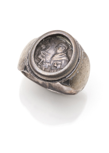 <b>Pilger Ring mit Hl. Antonius von Padua</b>