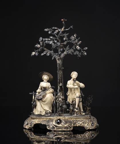 <b>Figurengruppe im Barock-Stil</b>